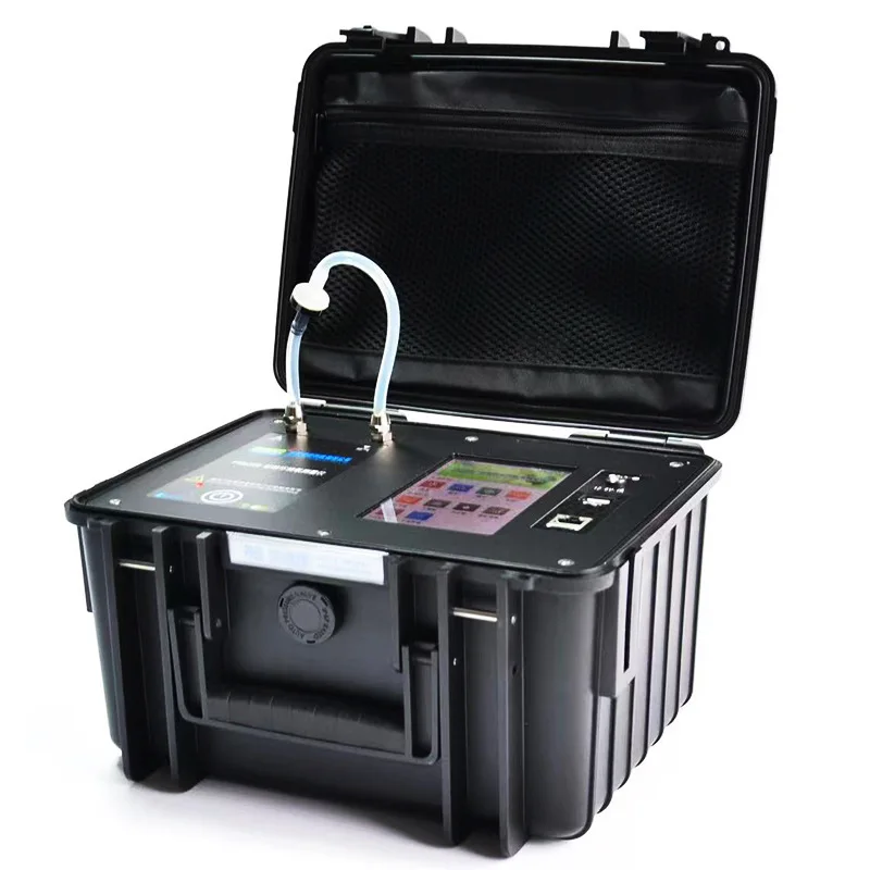 Air Loop Mirror Determination of Radon Concentration Ecipation Rate in Soil Water, Portable Measuring Instrument
