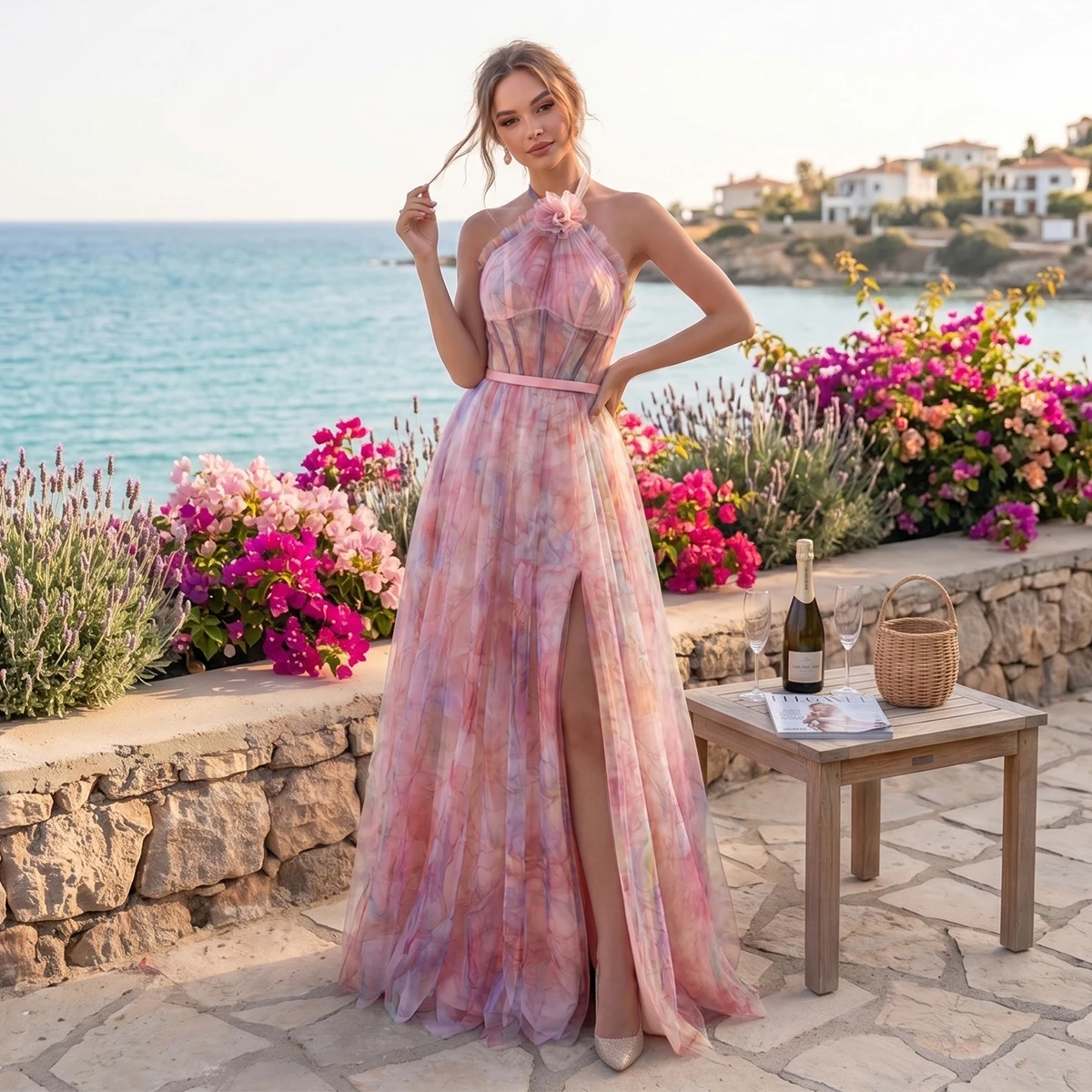 vipgirl-women's-pink-floral-halter-neck-prom-dress-tulle-corset-high-slit-a-line-evening-gown