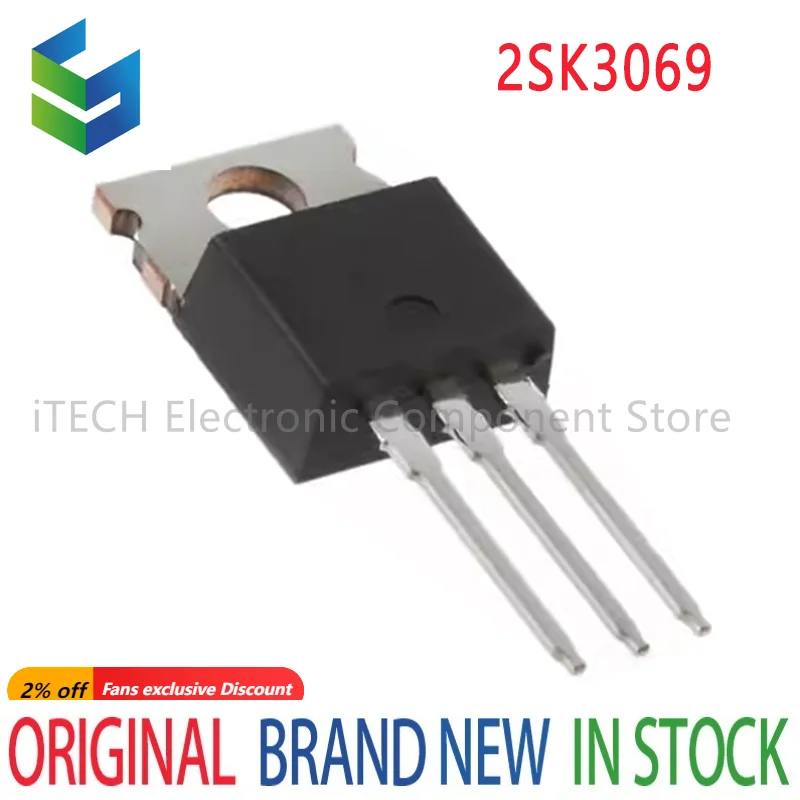 10PCS/Lot New 2SK3069 K3069 3069 or 2SK3060 2SK3062 TO-220 75A 60V Power MOSFET Transistor