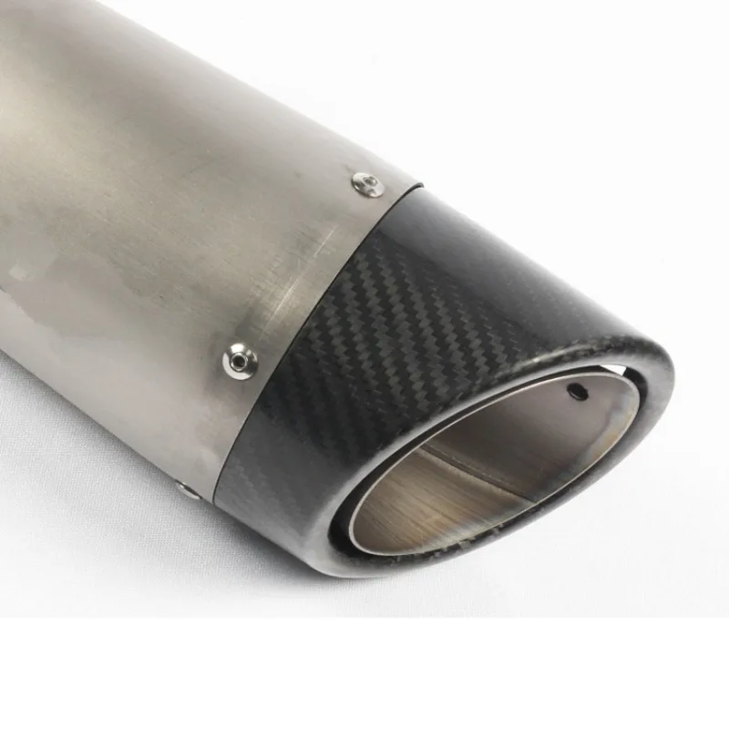 

Motorcycle latte climber modified titanium combined full-section exhaust pipe, full-section titanium combined exhaust