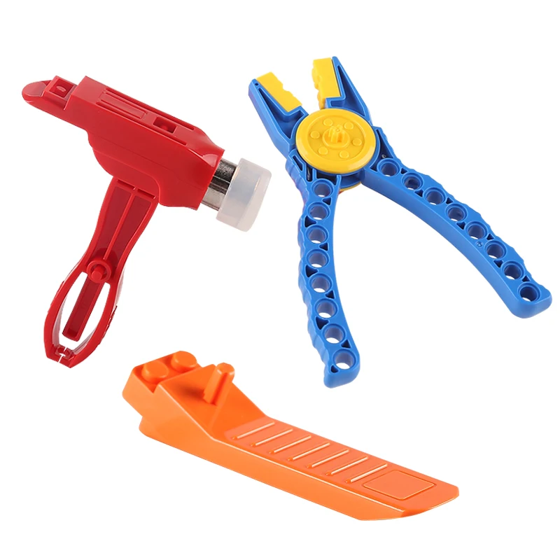 Kit de Ferramentas para Separação de Blocos, Conjunto Multiuso de 3 Peças para Bloco, Martelo, Ferramenta para Montagem e Desmontagem de Blocos, Presente de Aniversário