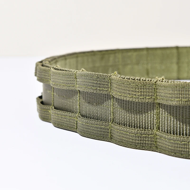 1.75 Inch Width Adjustable Nylon Tactical Belt & Molle System - Double-Layered Battle Belt, Heavy-Duty Combat Belt, EDC Belt.