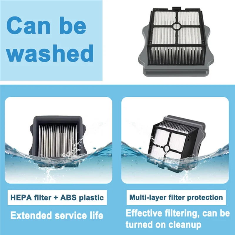 Top-rBrush and Filter Replacement for Tineco IFloor 3 and Floor ONE S3 Wet/Dry Vacuum Cleaner Spare