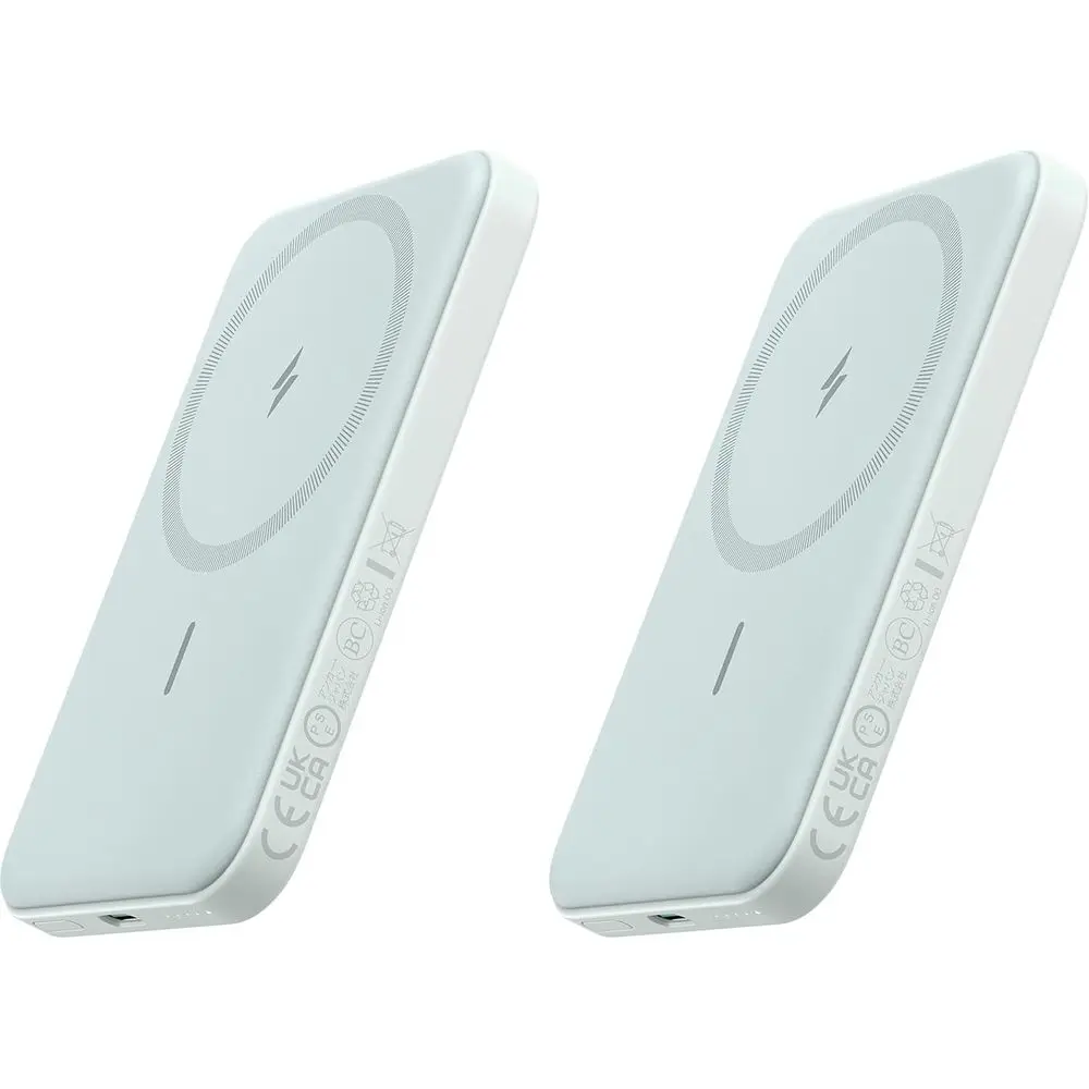 

Wireless 5,000mAh Power Bank with USB-C Cable, Compatible with iPad 16/15/14/13/12 Series (2-Pack)