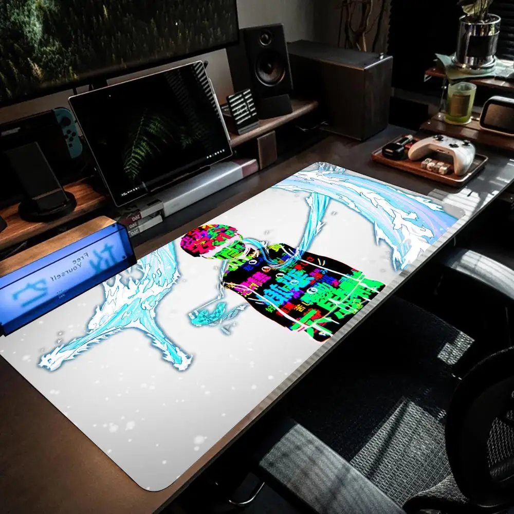 Mob Psycho 100 Mouse Pad Keyboard Mouse stitch Mouse pad,Gaming Accessories,Long Desk Mats,PC Parts XXL90x40cm