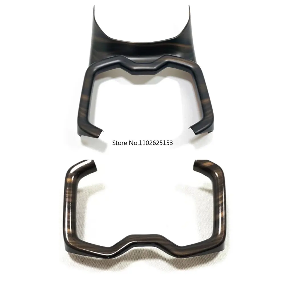 

For Toyota RAV4 RAV 4 XA50 Hybrid 2019 2020 2021 2022 2023 Car Front Row Water Cup Holder Cover Frame Accessories Carbon Fiber