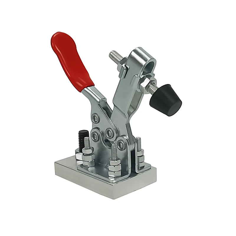 CNC Tools Clamps for Woodworking Chuck Clamp Plate CNC Router Fixture Woodworking Aluminum Plate Fixing Toggle Clamp