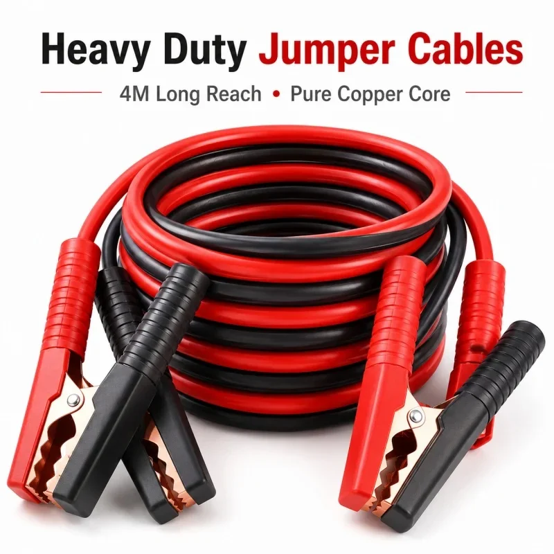 All-inclusive Safety Car Ignition Line Emergency Starter Battery Line Car Cranking Line Battery Terminal Rescue Line