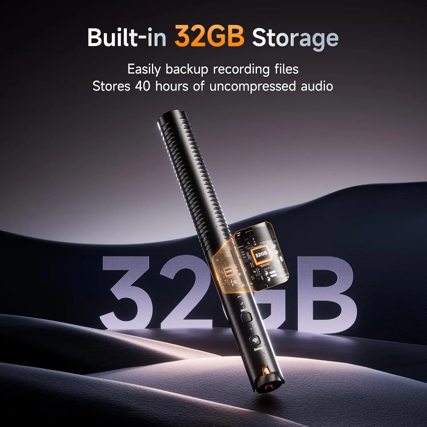 COMICA VM40 2,4 G Supernieren-Kondensator-Funkmikrofon für Ca mera Smartphone-Computer