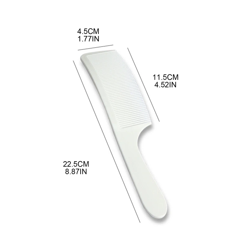 Pettine per da barbiere curvo pettine per a sommità piatta strumento per parrucchiere professionale per taglio