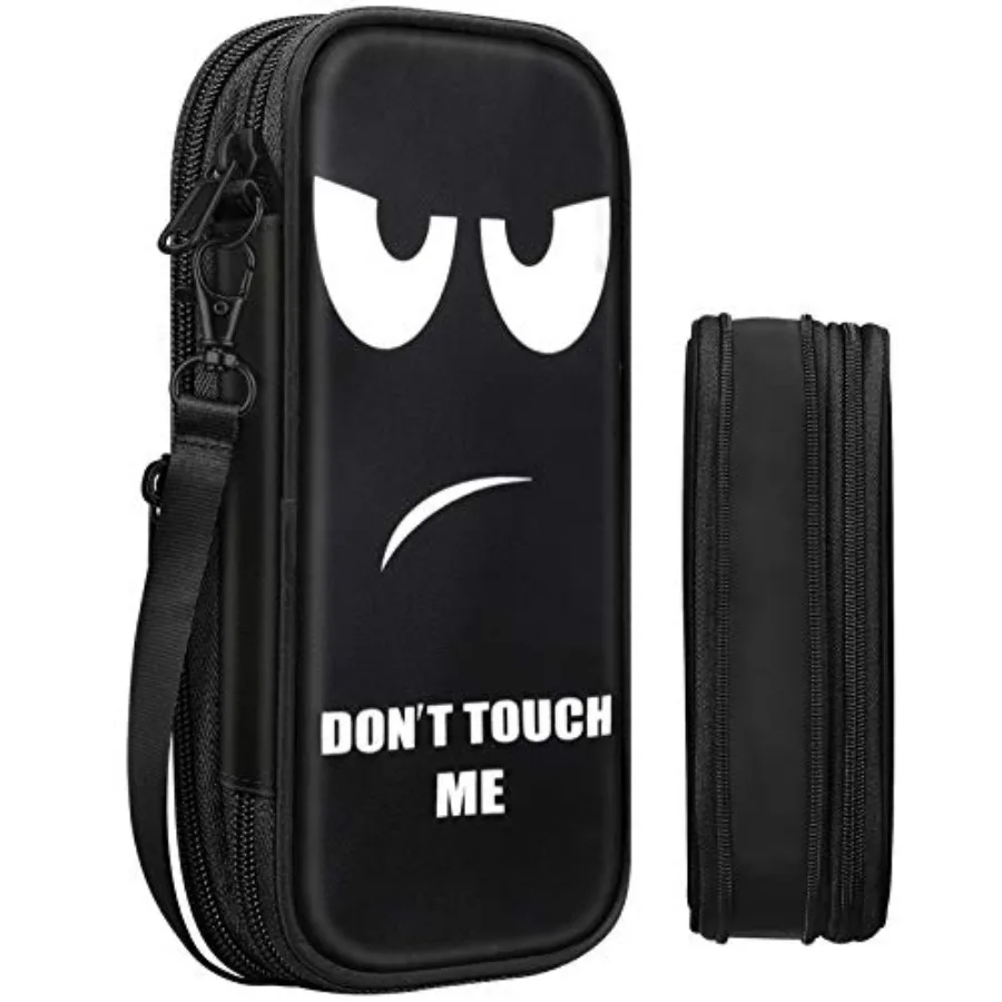 

Expandable Pencil Case, Large Capacity Pencil Box, Pen and Marker Storage Pouch Stationery Organizer for Men Women Outdoors, Pe