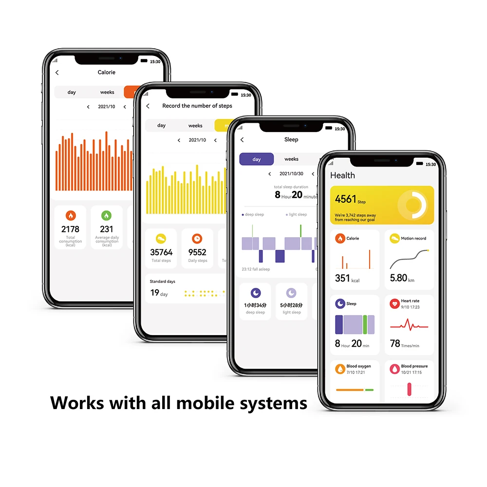 Anello Pagamento intelligente Rilevamento della frequenza cardiaca 11 tipi di indicatori sportivi per la salute del corpo Monitoraggio Ios Smart Ring Ultrauman
