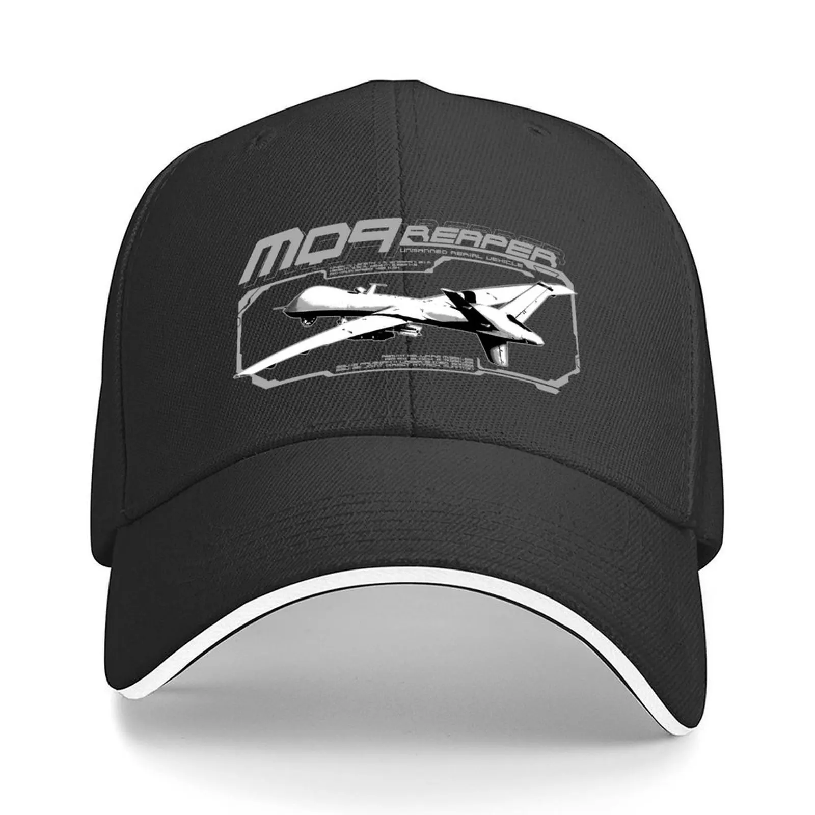 

MQ-9 Reaper Baseball Cap New In The Hat custom Hat black sailor cap for men For Man Women's