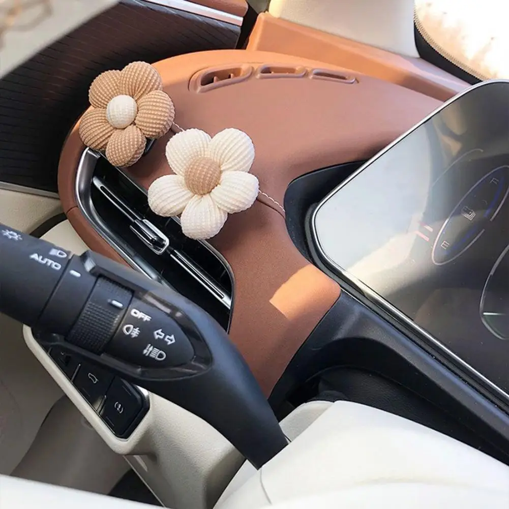 

Sturdy Load-bearing Car Hook Flower-shaped Car Mini Hooks Organize Purse Earphones Charging Cables on Dashboard or Backseat