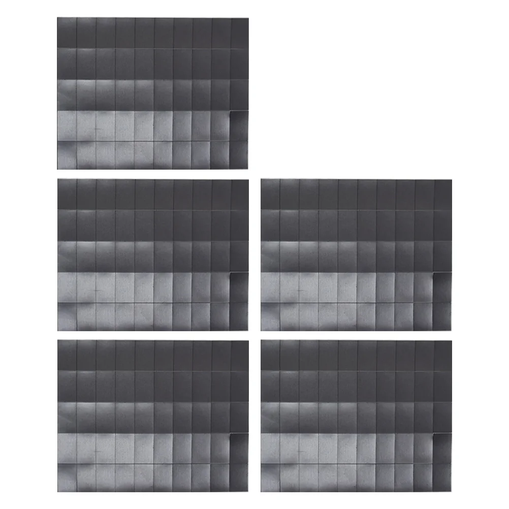 

250pcs Diy Soft Magnetic Sheet Adhesive Flexible Magnet Sheets For Photo Wall Craft Projects Dual-Side Magnetic Paper