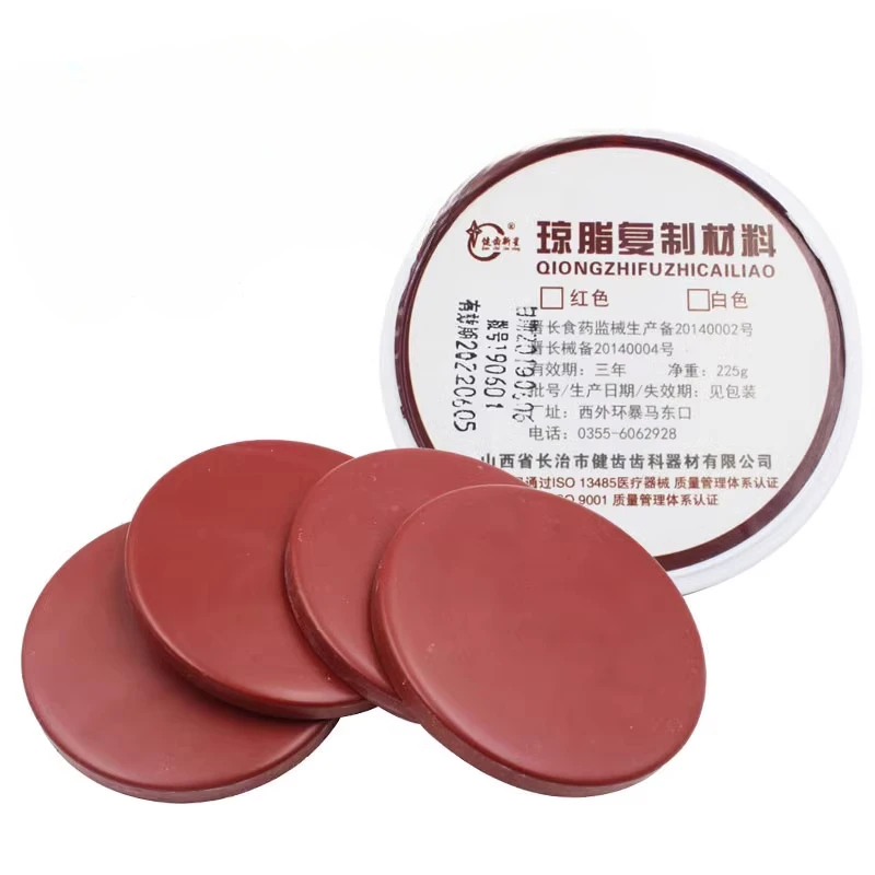 

Dental Materials Red Sampling Paste Teeth Red & White Sampling Paste Impression Paste Mold Make Dental Agar Replication Material