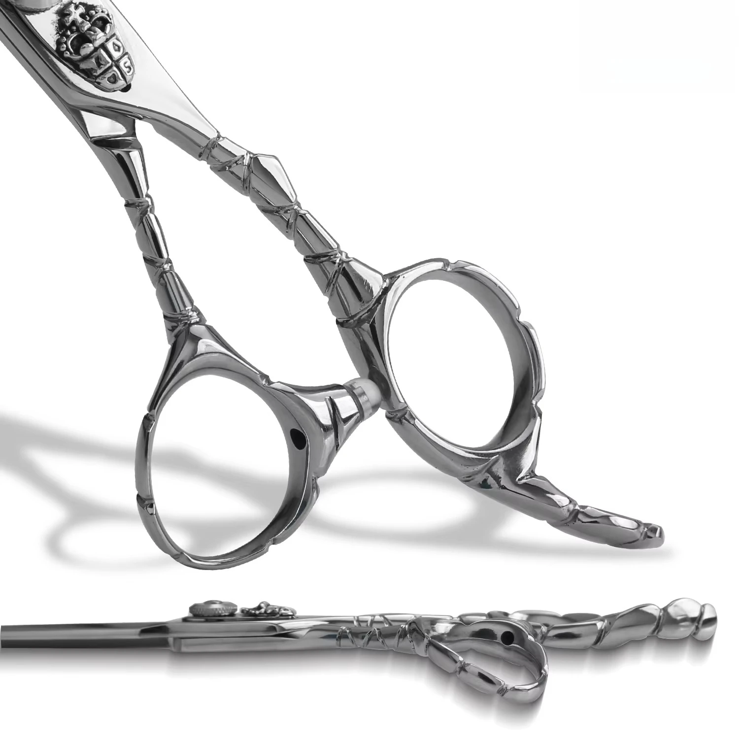 Powder Steel CNC High Quality Hairdressing Scissors Shears Hair Cutting Scissors Barber Scissors for Salon Hairstylist Use