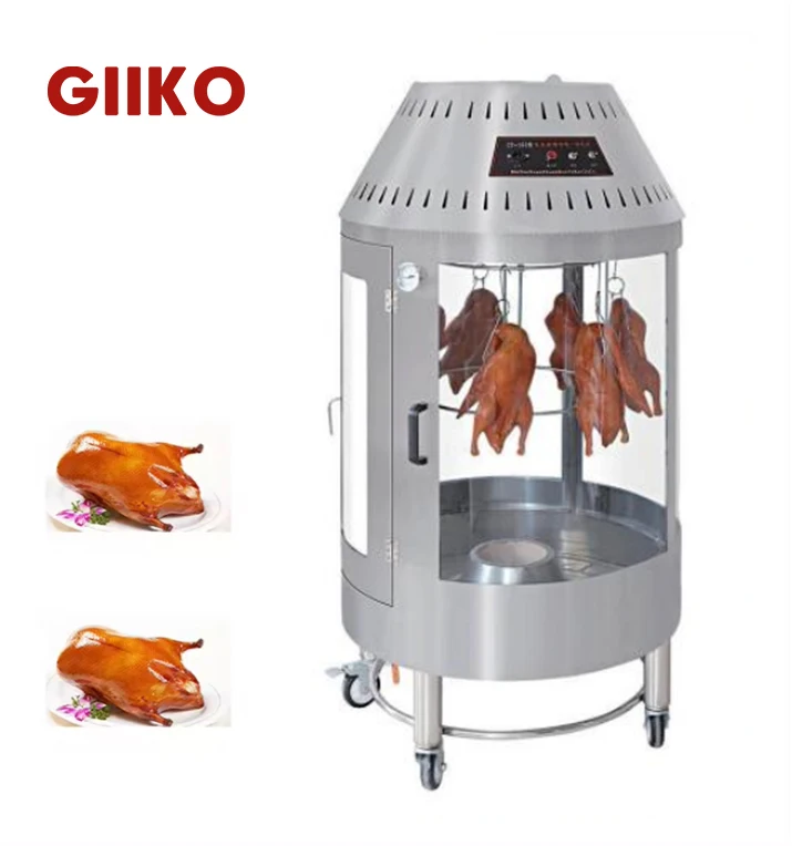 

Charcoal Roasted G as Duck Roasting Oven Stainless Steel Roast Goose Stove Chicken Roaster Hanging Furnace