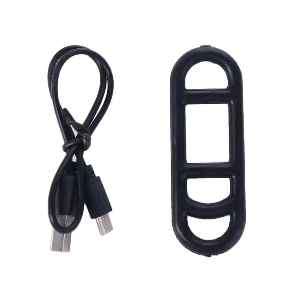 

USB Rechargeable Cycling Bike Taillight Front Headlight 4 Light Mode Mountain Bike Light Tail Clip Rear Back Bicycle Lamp