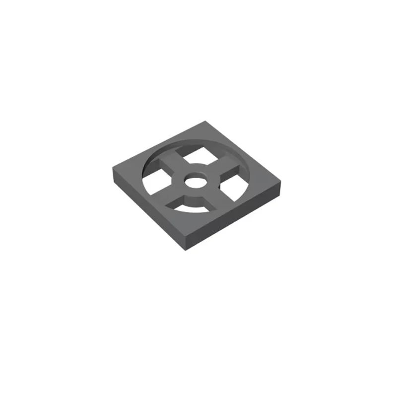 55pcs MOC compatible 3680 building block parts, 2x2 rotating plate base, DIY children's toy, technology parts