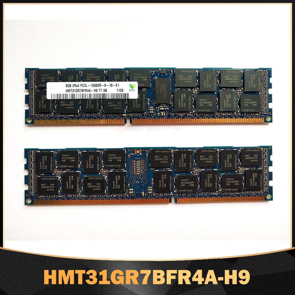 

1PCS High Quality RAM 8GB 8G 2RX4 1333 DDR3L PC3L-10600R REG For SK Hynix Memory HMT31GR7BFR4A-H9