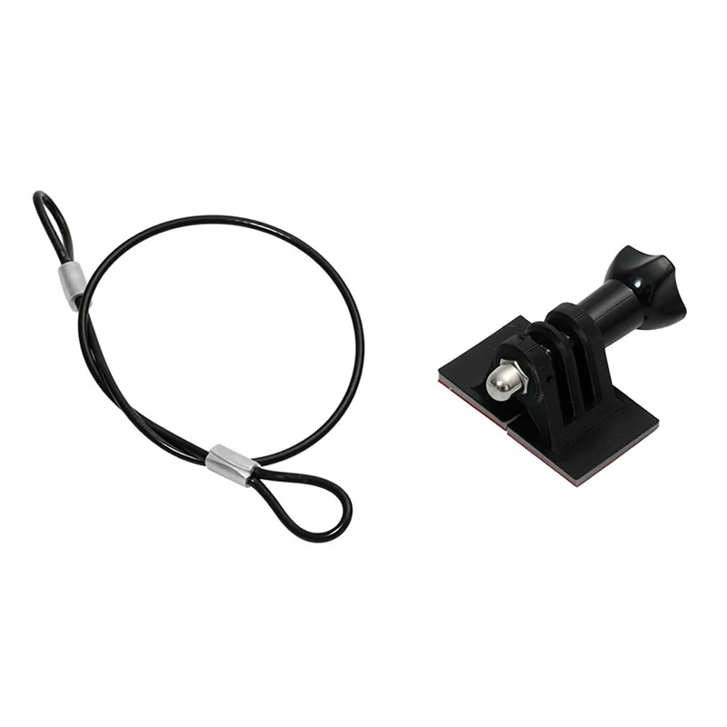 1Set For IXS Trigger FF Helmet Flat-Brim Visor Camera Holder 2-Prong GoPro-Style Mount Compatible with Insta360/DJI Action 5PRO
