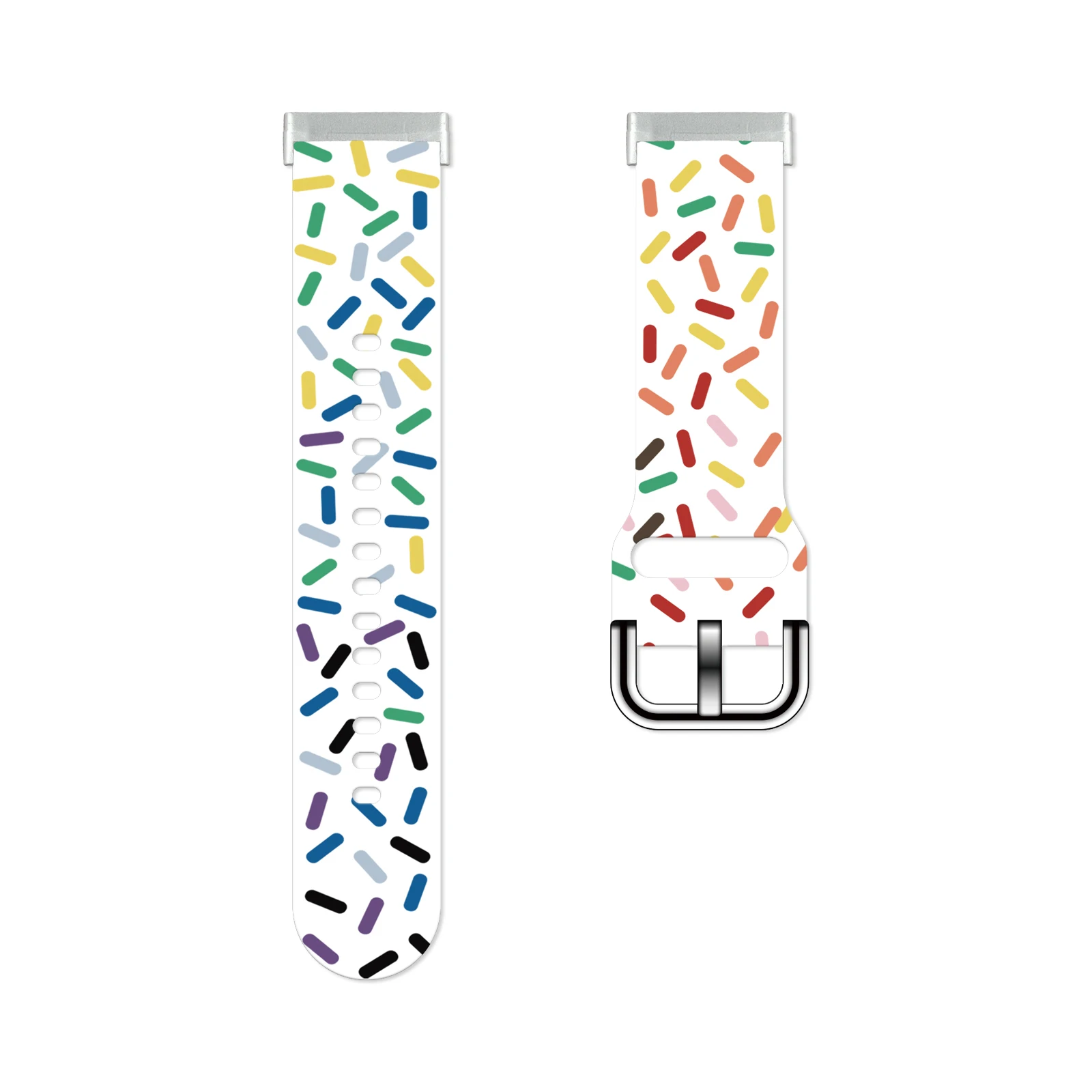 

Prismatic Series Printed Strap for Fitbit Sense 2 1 Watchband Replaceable Bracelet for Versa 4 3 Watch Band for Women as a Gift