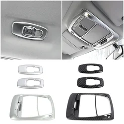 For Renault Koleos 2017-2021 Reading Light Lamp Cover Protectors Molding Trim Interior Sticker ABS Accessories For Samsung QM6