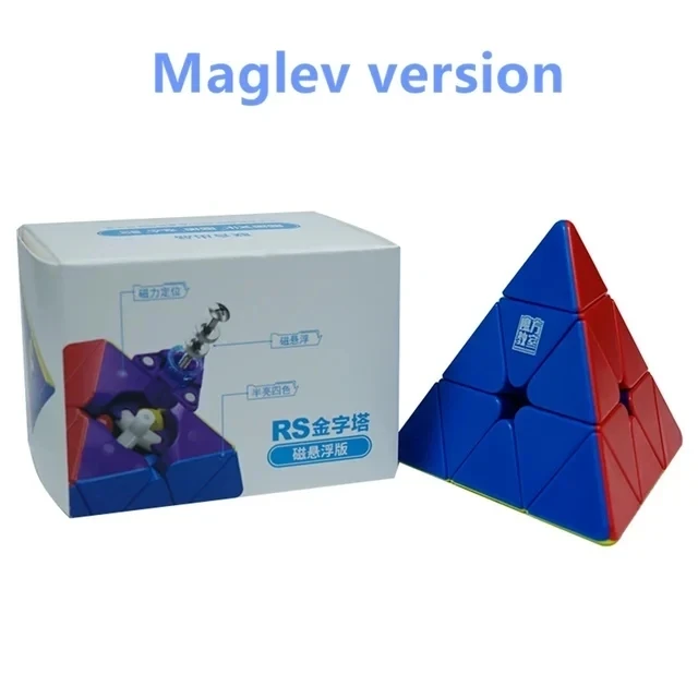 Moyu Rs Magnetische Serie Rs 3 M 3X3 Magische Snelheid Kubus Rs 2M 2X2 Stickerless Rs 4M 4X4 Kubussen Speelgoed Rs Piramide Skew Cubo Magico Puzzel