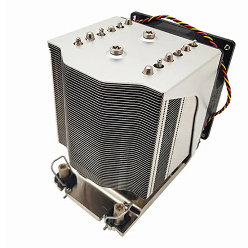 Imagem -02 - Coolserver-cpu Ventilador Refrigerador do Servidor Ventilador de Refrigeração Ativo para Intel Lga 1700 Lga3647 Radiador Silencioso 4pin Heatpipe Dissipador de Calor 280w R96