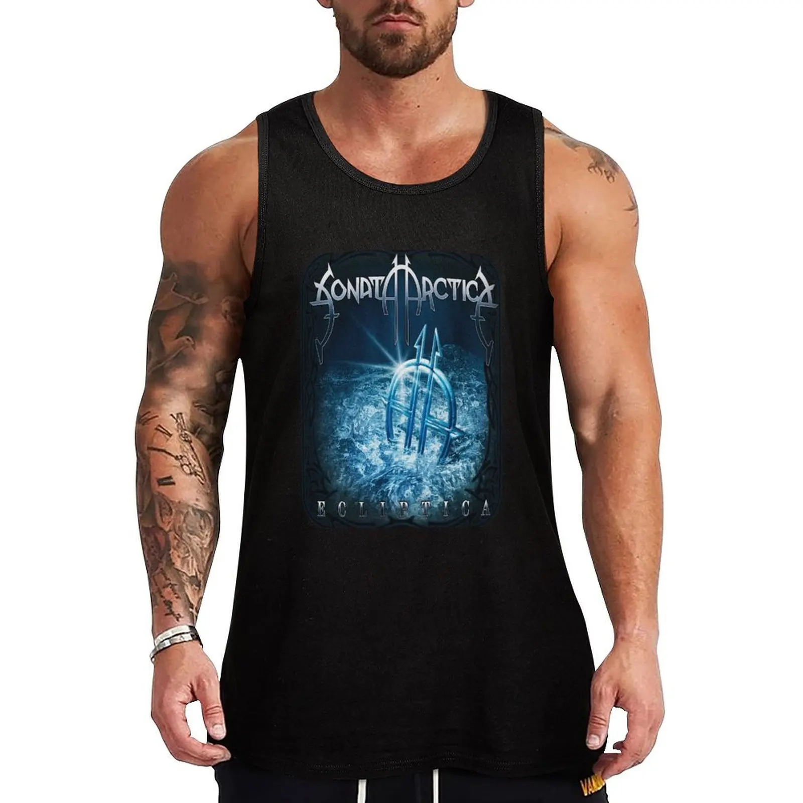 Sonata Arctica - Ecliptica Tank Top singlet for men sports clothes for men