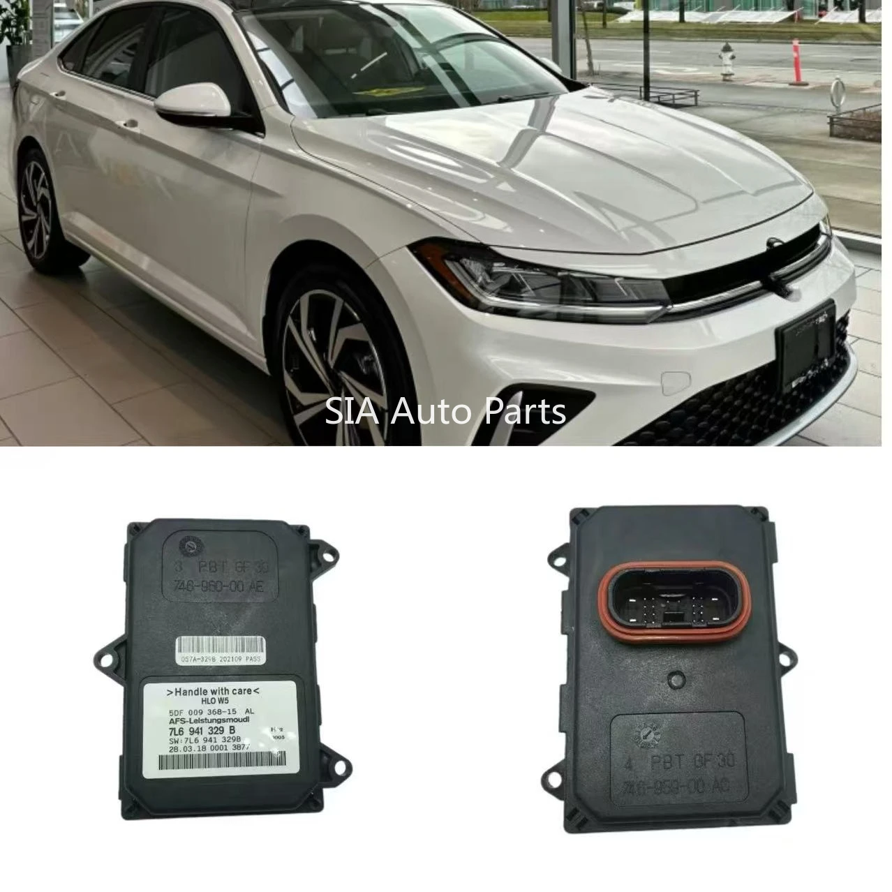 

For VW Golf Jetta Tiguan Skoda Audi A6 Porsche Macan Car Light Control Unit AFS Headlight Cornering LED HID Module 7L6941329B