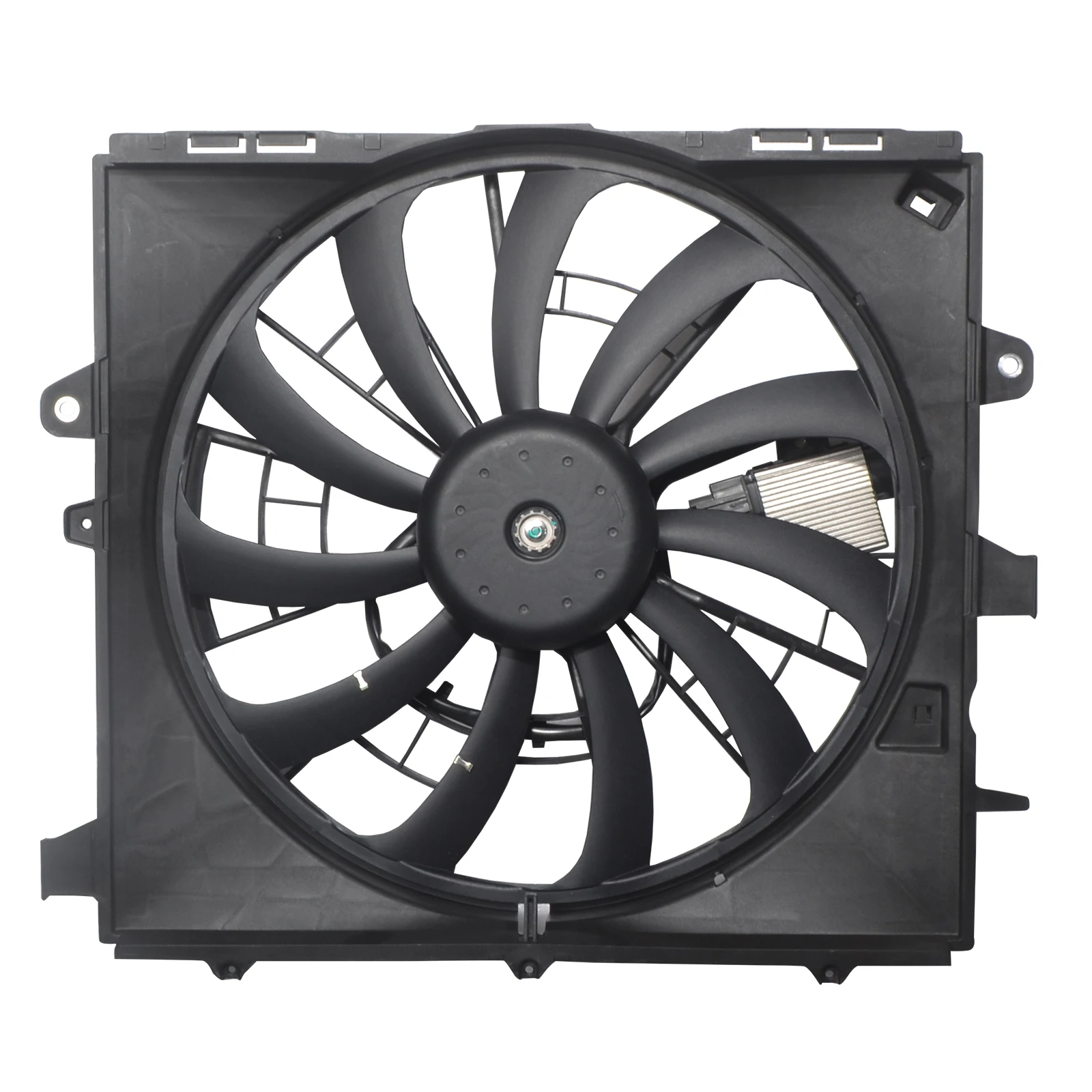 Radiator Cooling Fan Assembly for 13-15 Cadillac ATS 4Cyl 6Cyl Engine