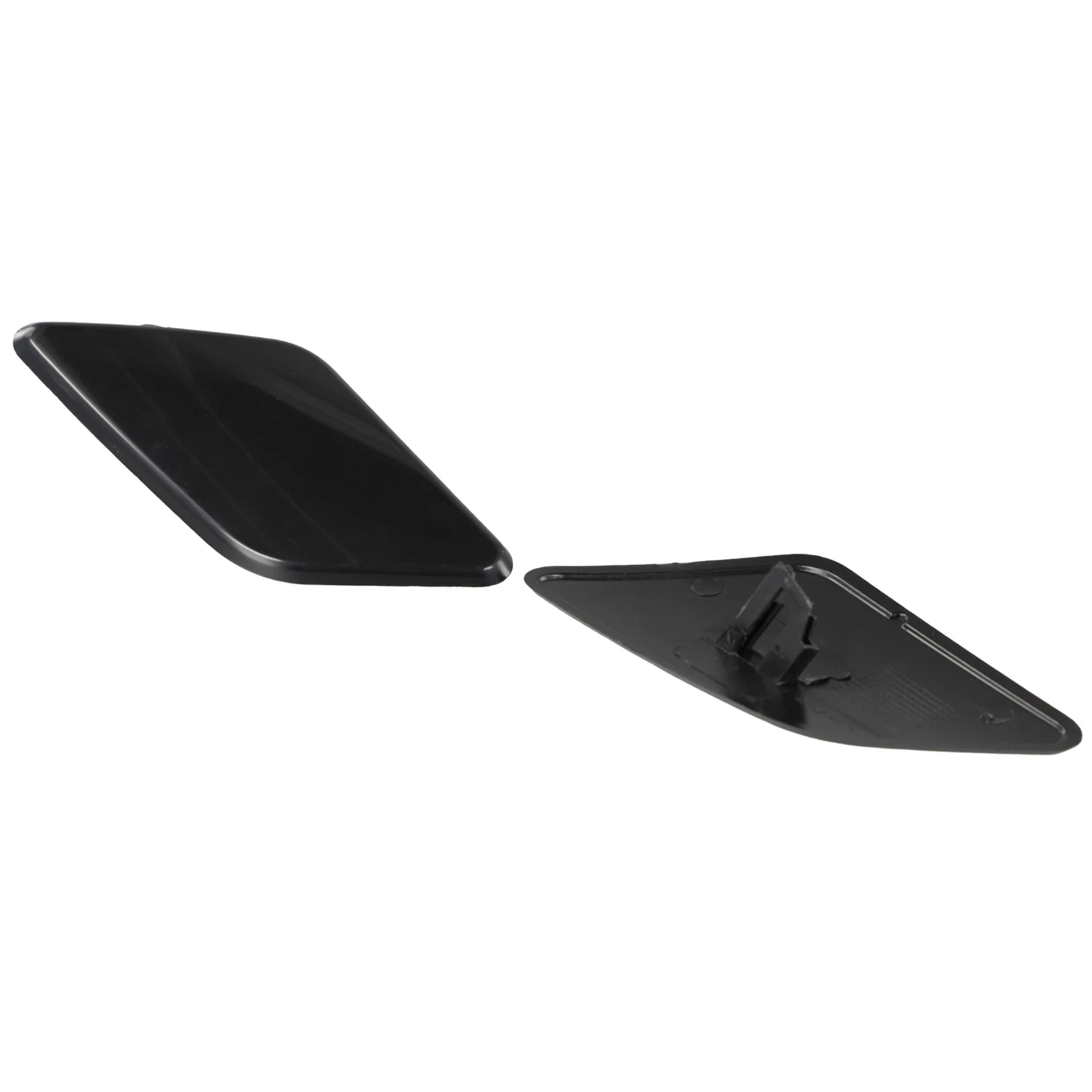 Pair of Headlight Washer Cover for Volvo S40 (2008-2012) V50 (2008-2011) Front Bumper Trim OEM 39886397 Replacement view 2