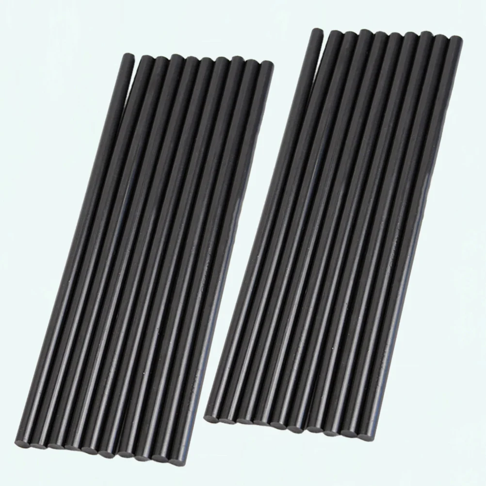 100 قطعة عصي صمغ يسيح بالحرارة لاصق قوي شفاف مرن لتقوم بها بنفسك أداة إصلاح الحرفية للخشب والمعادن والزجاج والبلاستيك والسيراميك #5