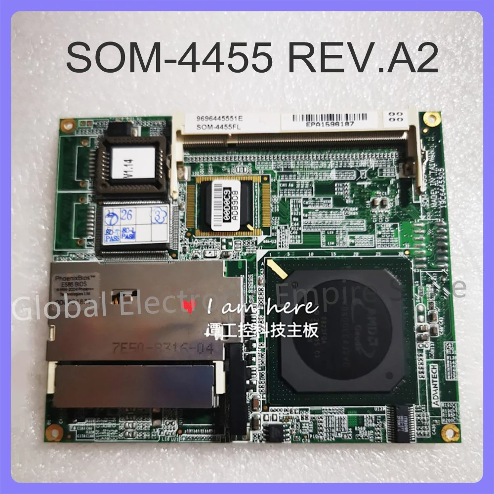 

For Advantech SOM-4455FL Industrial Control Medical Motherboard SOM-4455 REV.A2