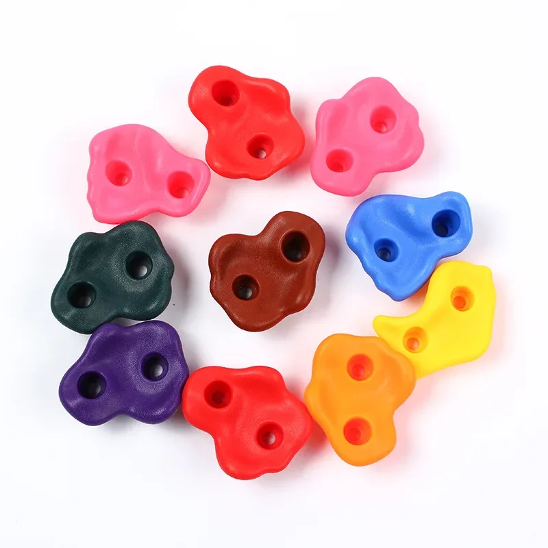 20 Pieces/set for Climbing Children's Sports Climbing Rocks Stepping on Rocks Rock Points Resin PE Material