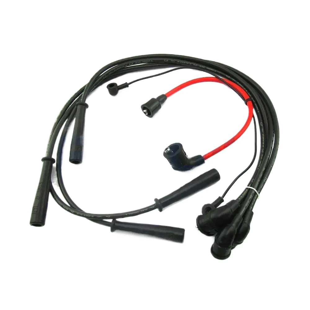 

Original Spark Plug & High Tension Cable Set For Pajero Montero Shogun V12 V32 4g54 2.6l 1990-2004 Md997698 High Quality