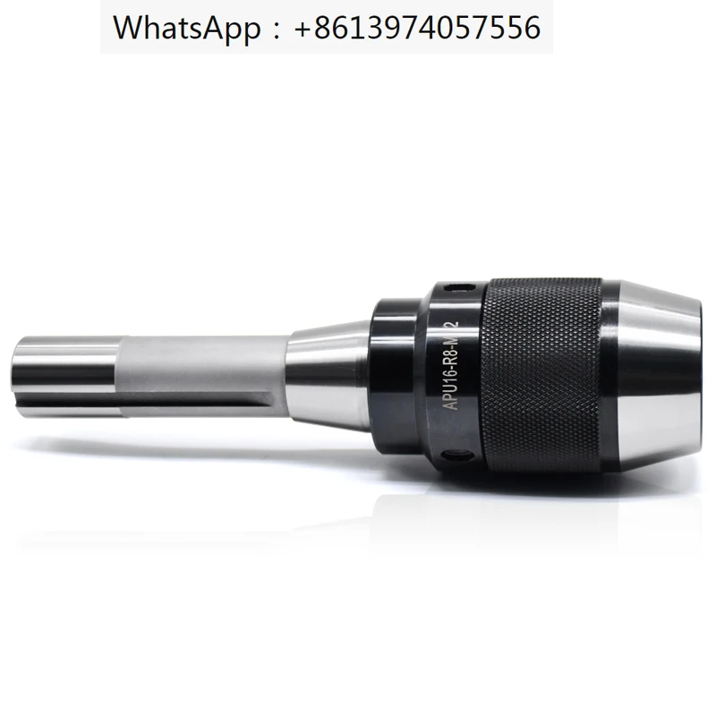 

One-piece drill chuck R8 shank APU milling machine self-tightening drill chuck CNC BT30BT40 BT50 shank drill chuck