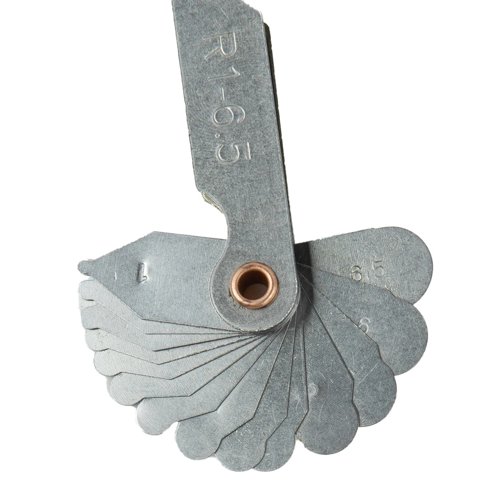 

High Quality Measuring Tool Fillet Gauge Tooth Angle Fillet Gauge Gauge Measuring Measuring Tool Plate R Gauge Radius