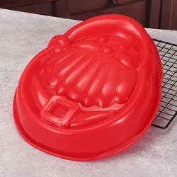 3D Santa Claus Silicone Cake Mold christmas silicone mold reposteria y pasteleria accesorios moule silicone moldes de silicona