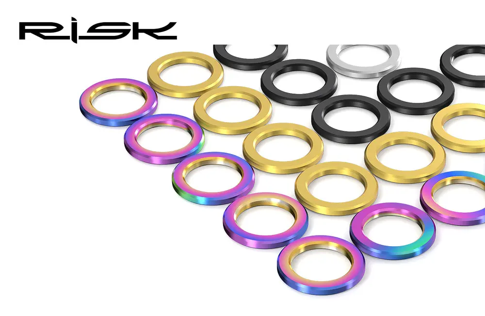 RISIKO 6PCS M5x16mm/M5x18mm Fahrrad Vorbau Schrauben Bolzen Titan Legierung MTB Lenkschaft Lenker Ultraleicht Vorbau Befestigungs Schrauben – Detail 18