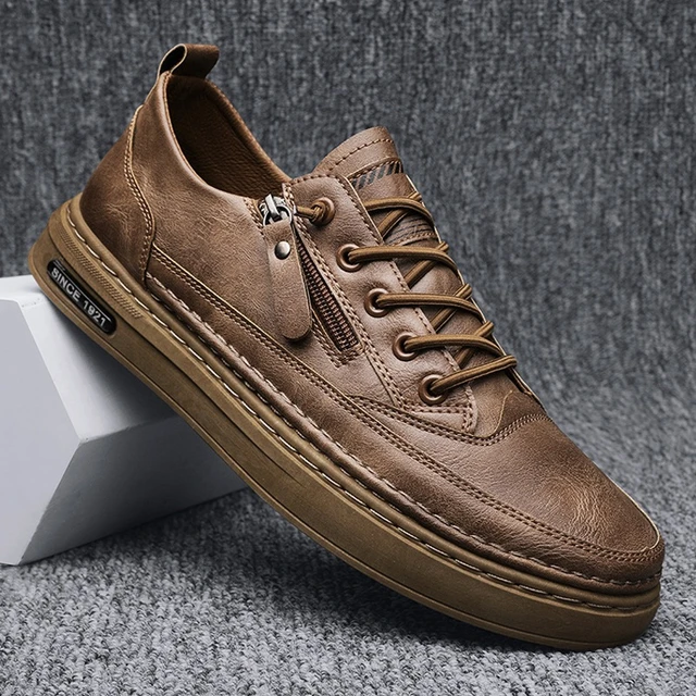 Mens low cut fashion casual shoes