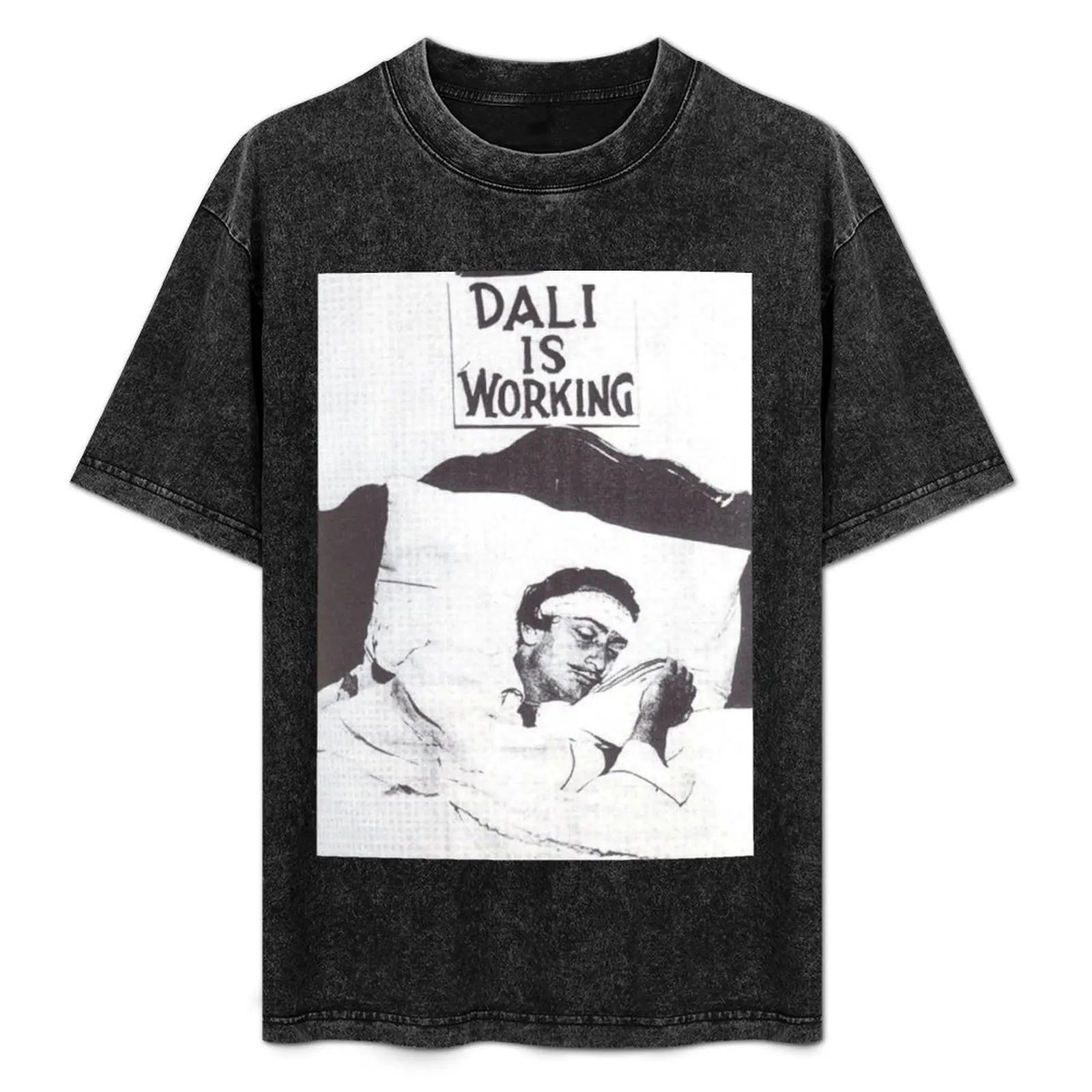 

Dali is Working / Sleeping T-Shirt plus size tops topping anime shirt mens designer clothes