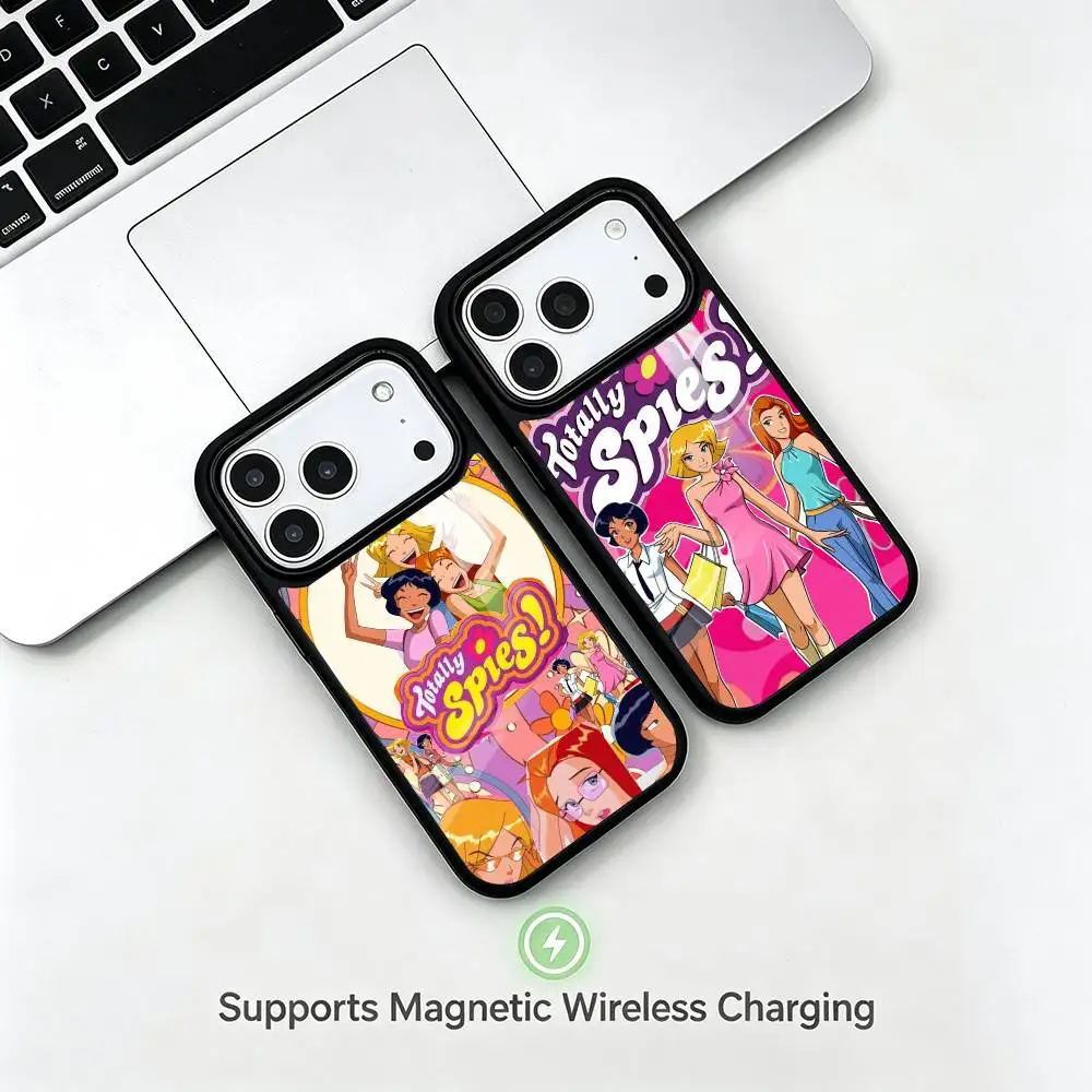 Cool gIrl Totally S-Spies  Phone Case For iPhone17,16,15,14,13,12,11 Plus,Pro Allows magnetic wireless charging