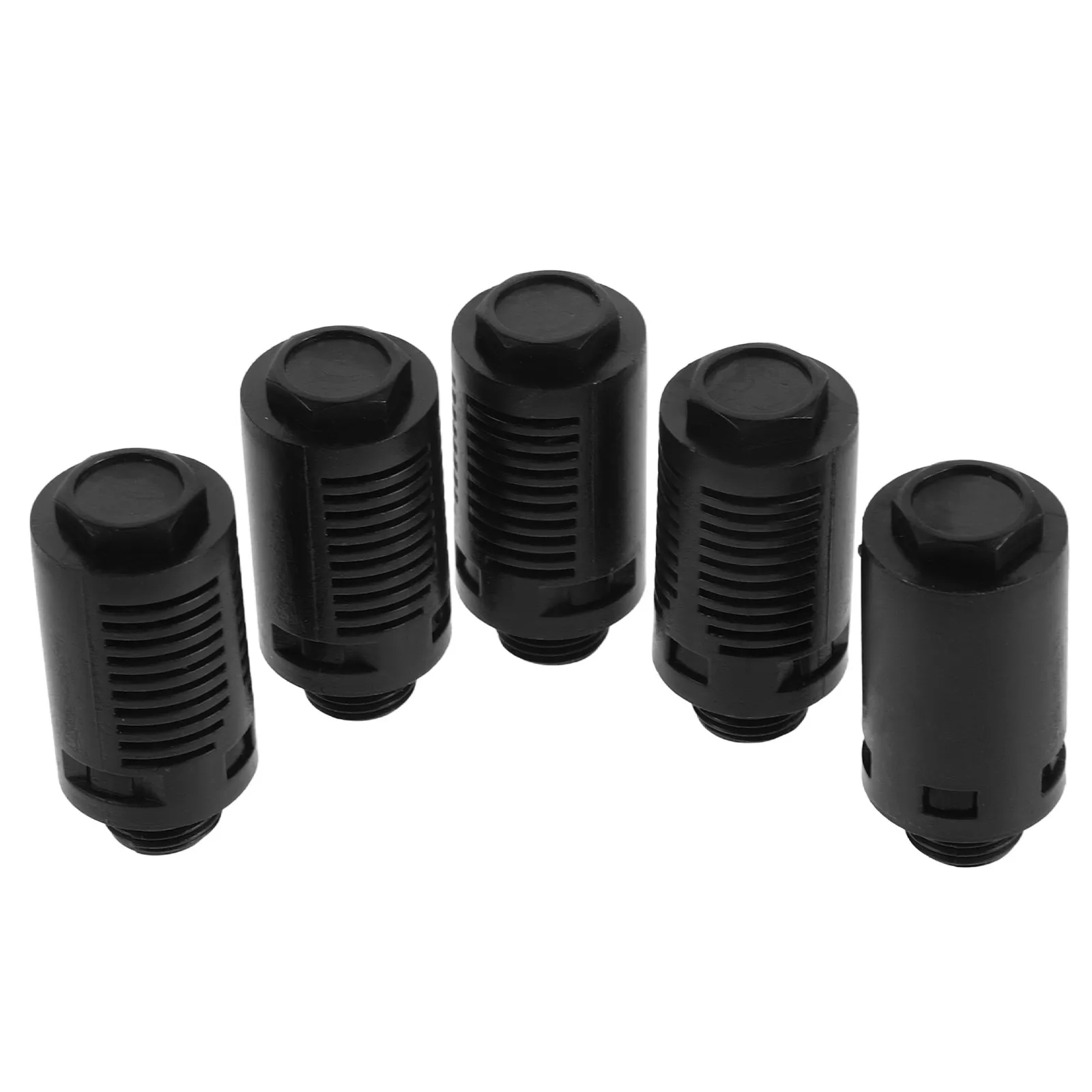 5Pcs Tire Changer Air Muffler Plastic Pneumatic Exhaust Noise Reducer for Workshop Garage Equipment Tire Machine