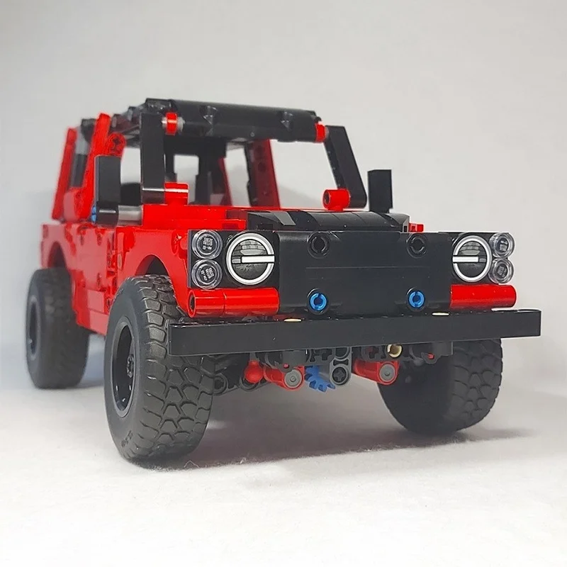 656 stücke MOC Land Rover Defender Technische Modell Bausteine Architektur Weihnachten Geschenke Montieren Spielzeug Idee Bildung Kinder
