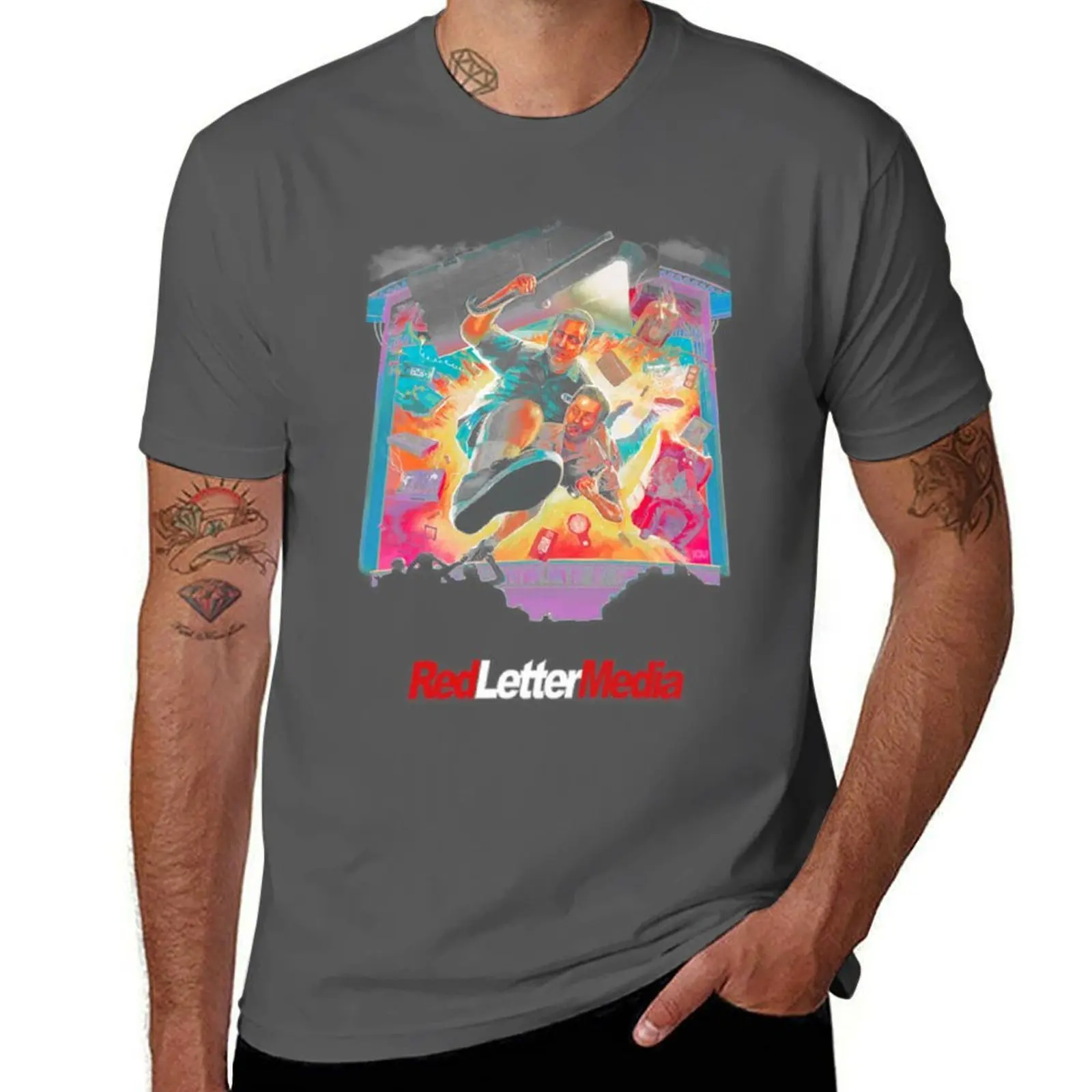 

RED LETTER MEDIA JAY&MKE T-Shirt Festival Casual Short Sleeve