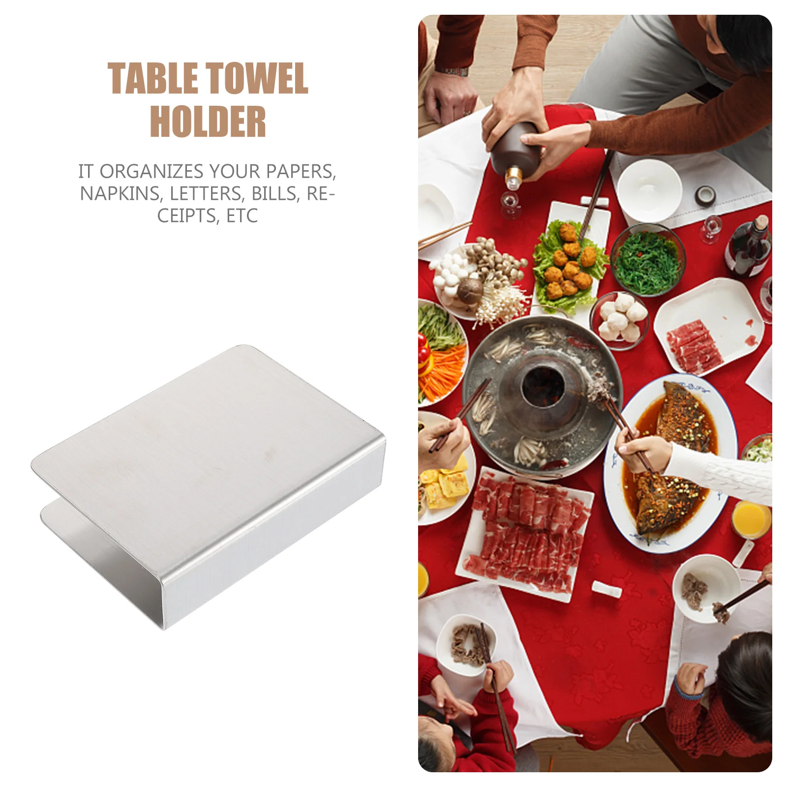 

Nordic Tissue Stand Napkin Holder Tissue Storage Rack Modern Style Home Accessory Decorative Desktop Organizer Compact