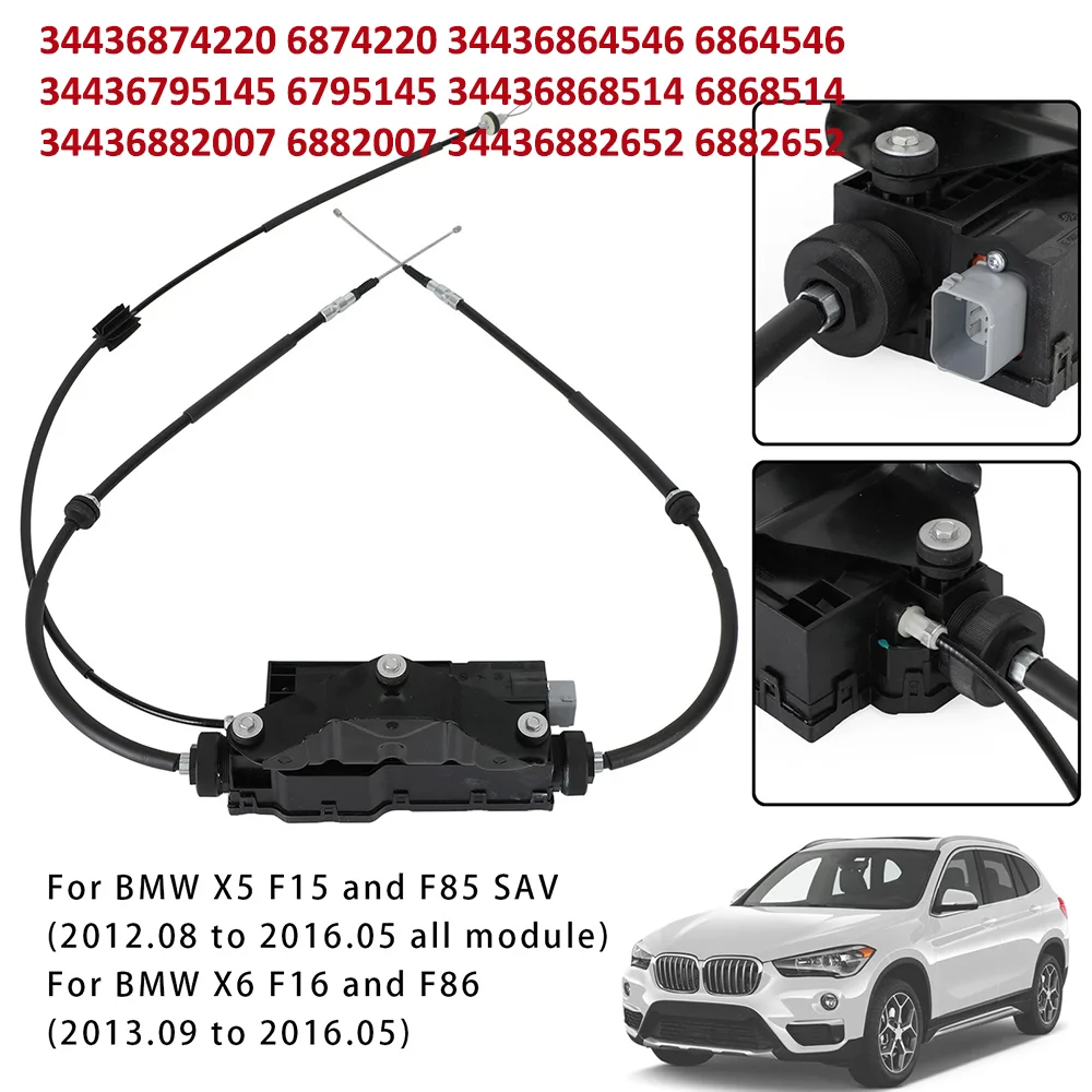 34436874220 6874220 Parkbremsen-Aktuator-Steuergerät hinten für BMW X5 X6 F15 F16 F85 F86 30d 35i 2012-2016 34436864546 6864546 34436795145 6795145 34436868514 6868514 34436882007 6882007 34436882652